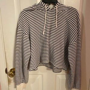 Stripped AE Cropped Sweatshirt